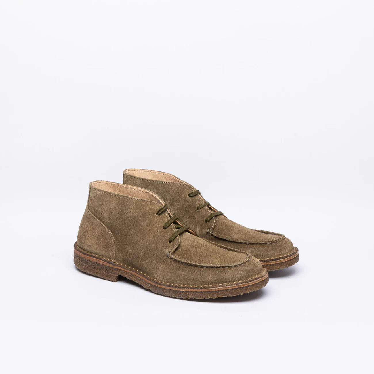 Stivale chukka Astorflex Dukeflex in camoscio beige