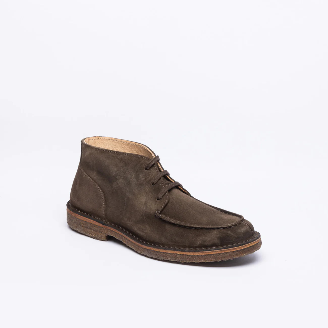 Stivale chukka Astorflex Dukeflex in camoscio marrone (Chestnut)