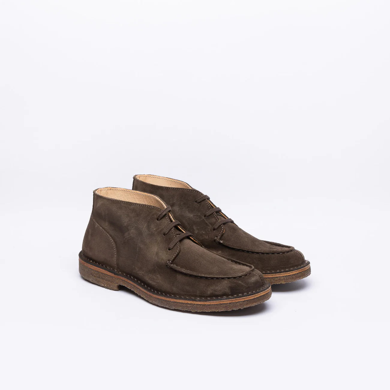 Stivale chukka Astorflex Dukeflex in camoscio marrone (Chestnut)