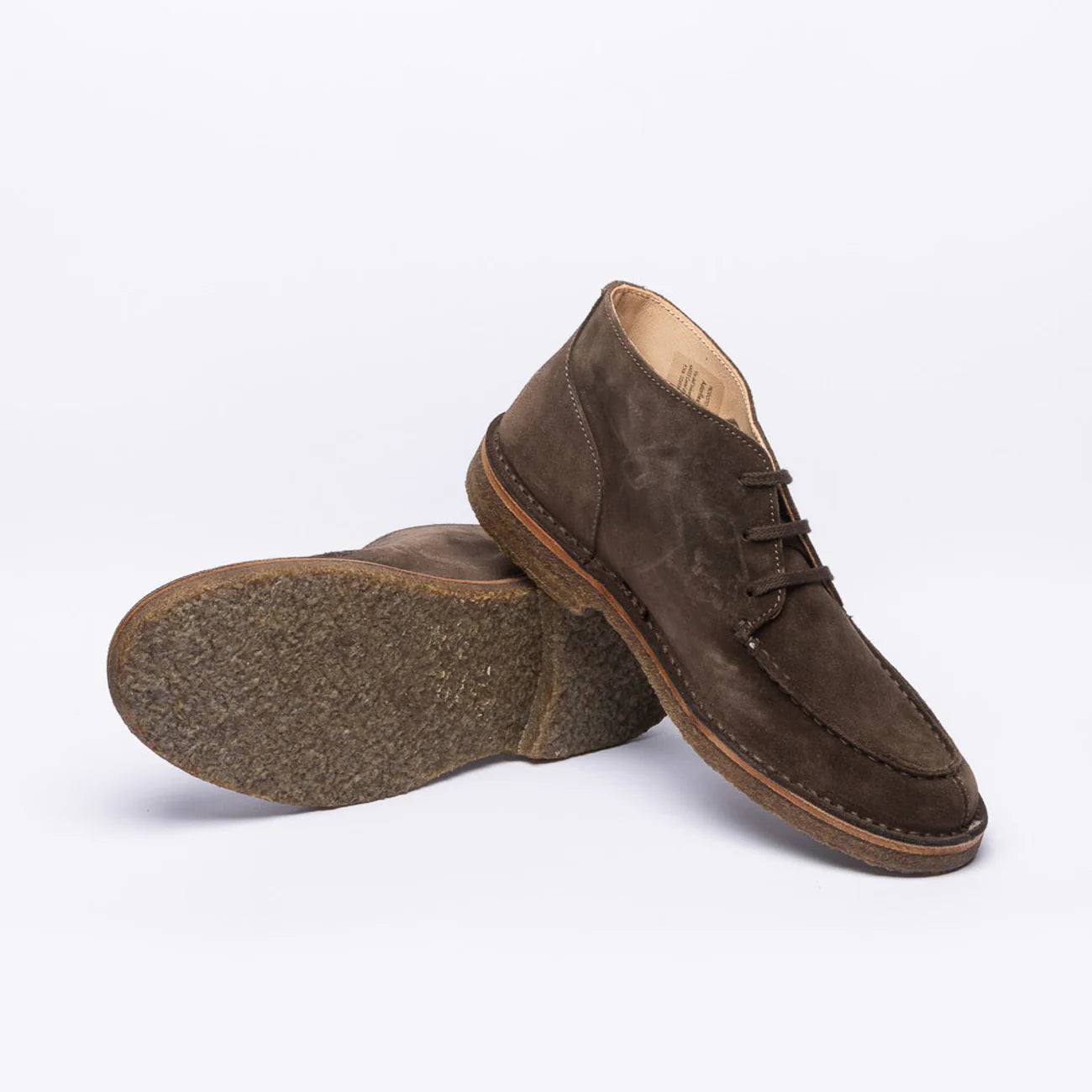 Stivale chukka Astorflex Dukeflex in camoscio marrone (Chestnut)