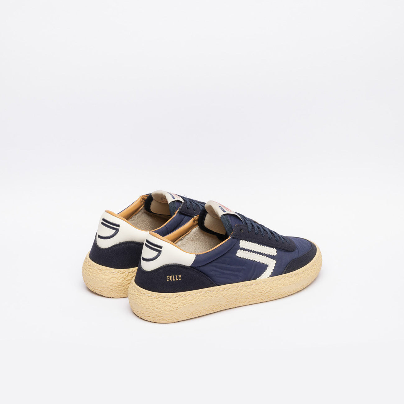 Sneaker eco-friendly Puraai Galaxy in tessuto e camoscio blu
