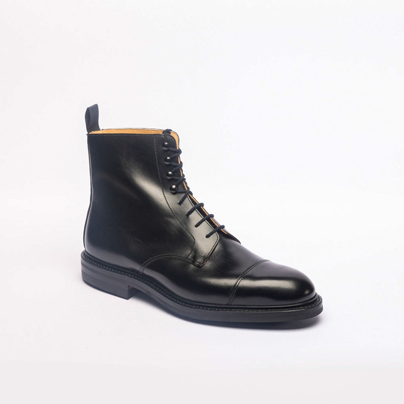 Crockett & Jones Coniston black calf derby boot
