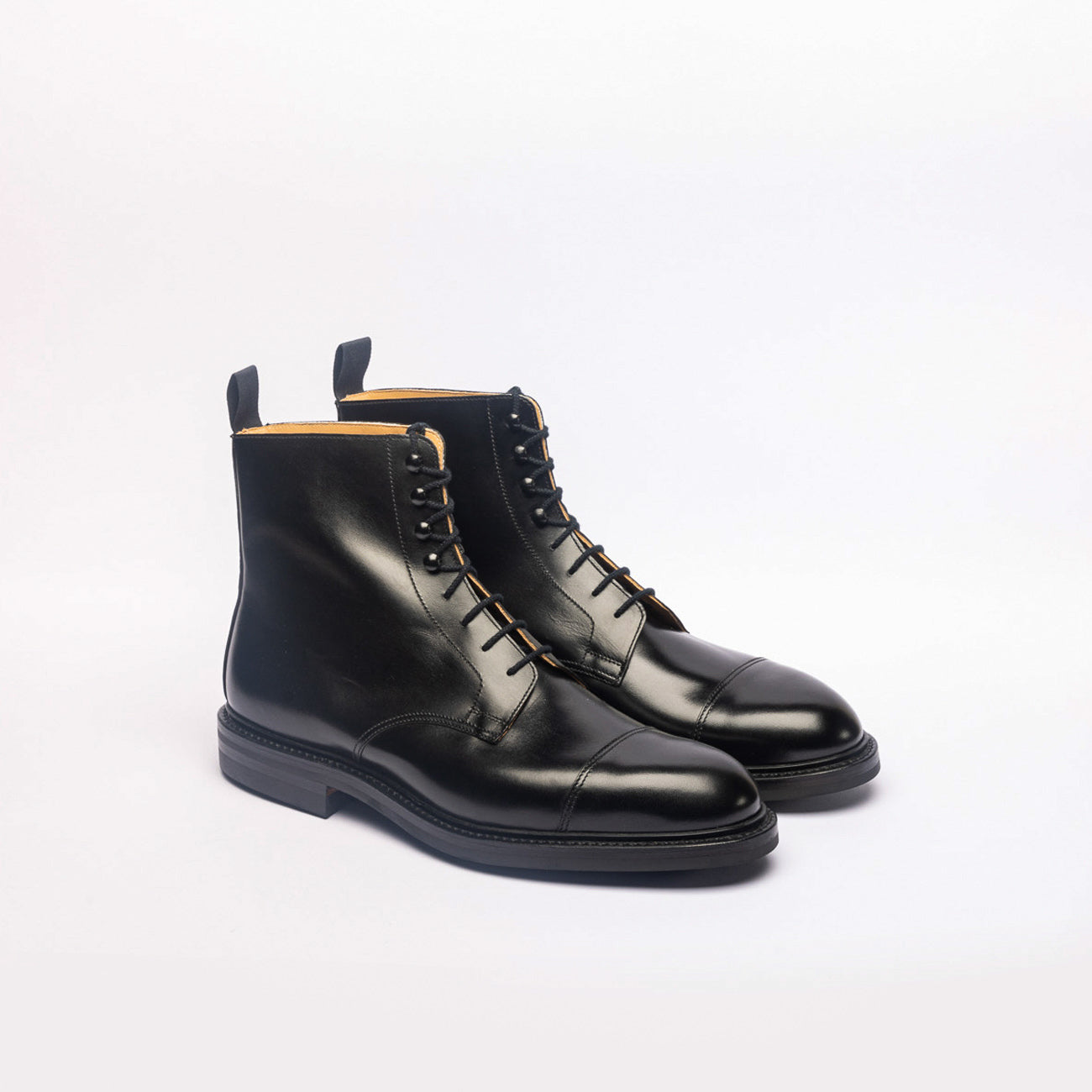 Crockett & Jones Coniston black calf derby boot