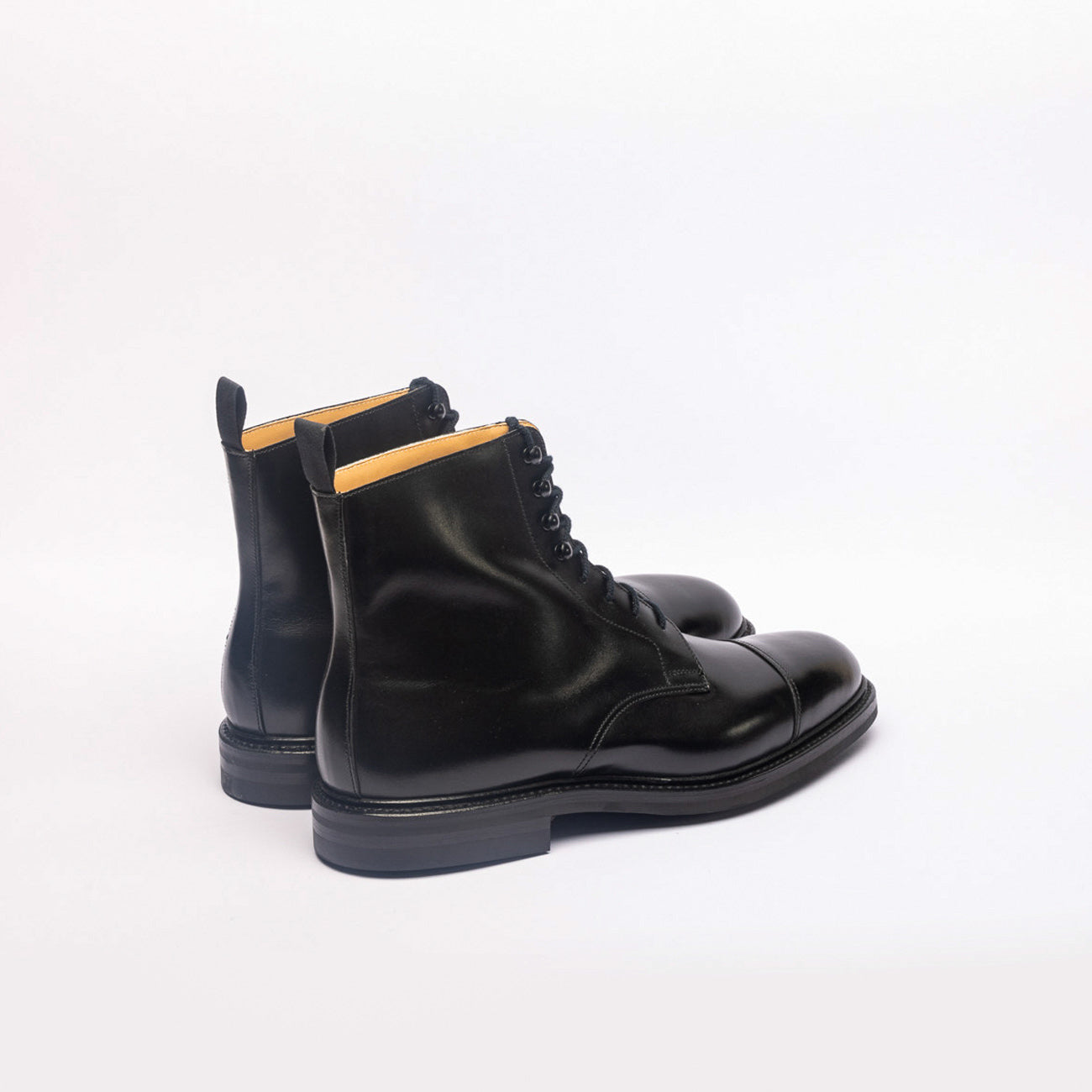 Crockett & Jones Coniston black calf derby boot