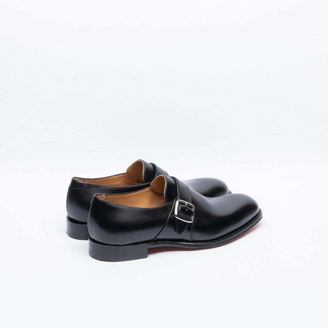 Mono fibbia Cheaney Joseph & Sons William II in pelle nera