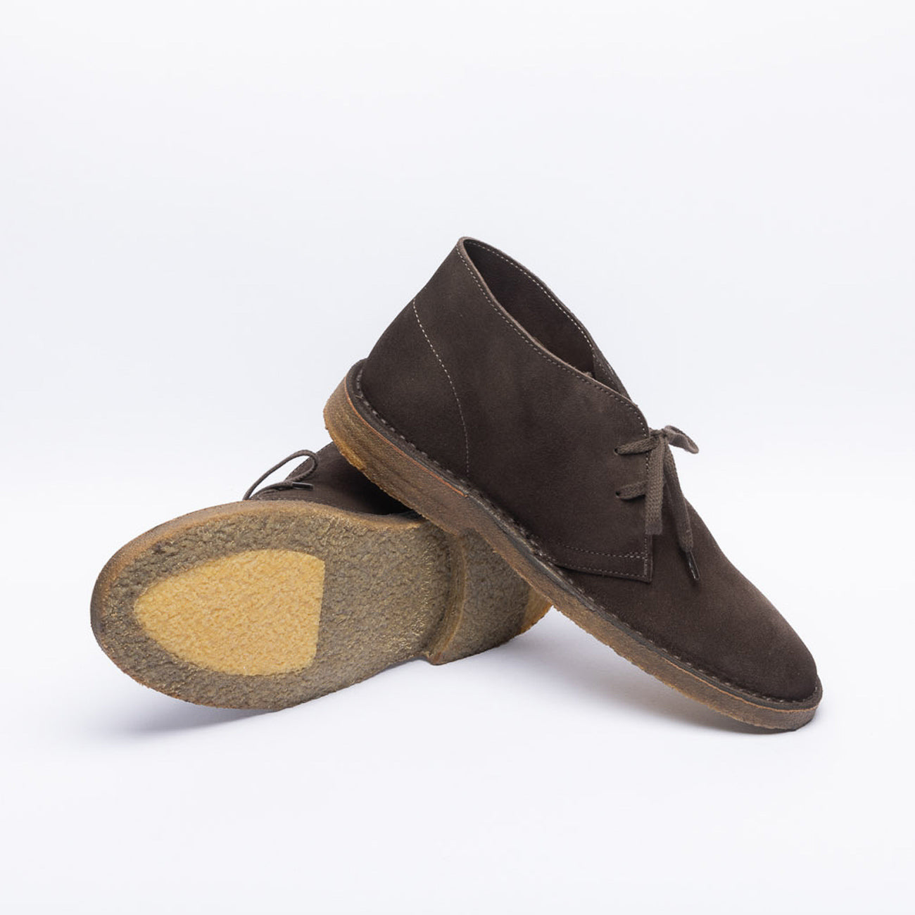 Stivale chukka Astorflex Montflex in camoscio marrone