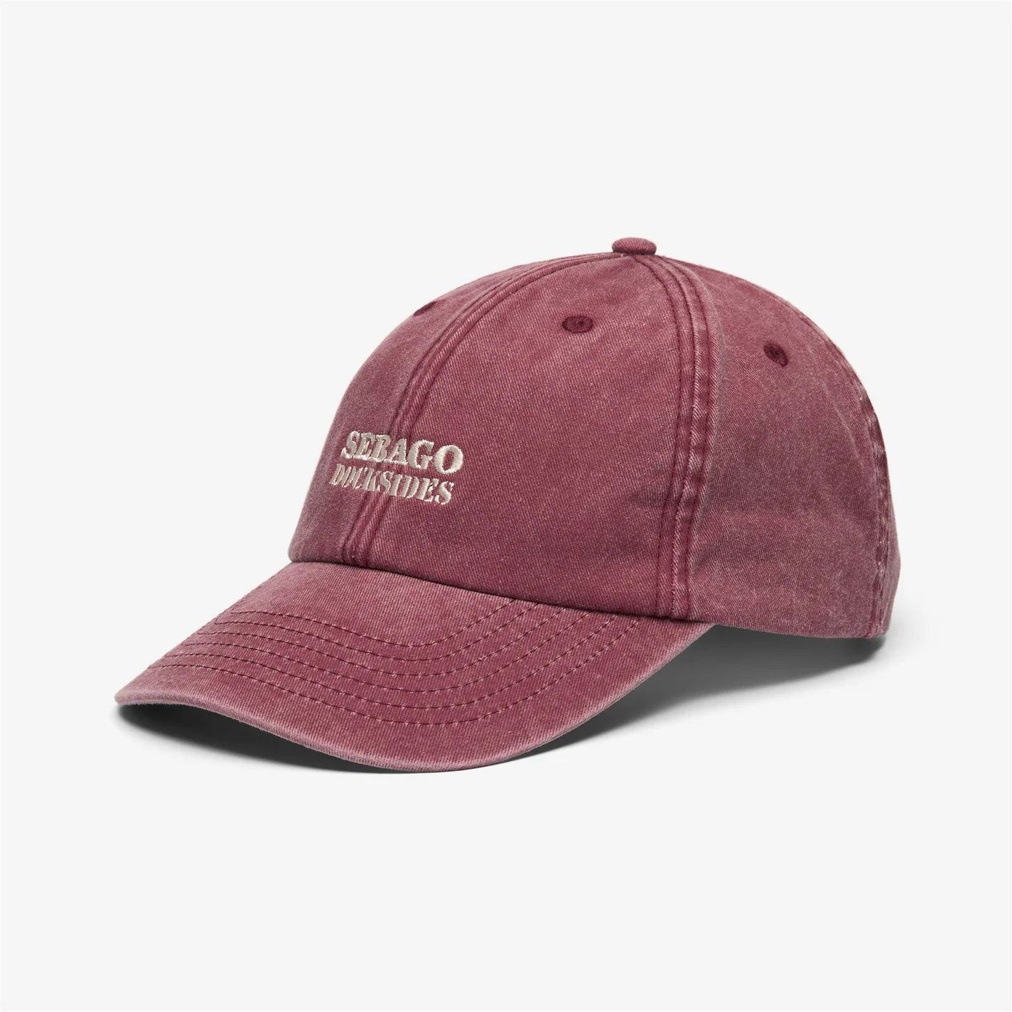 Cappellino Sebago Connor Docksides in cotone bordeuax