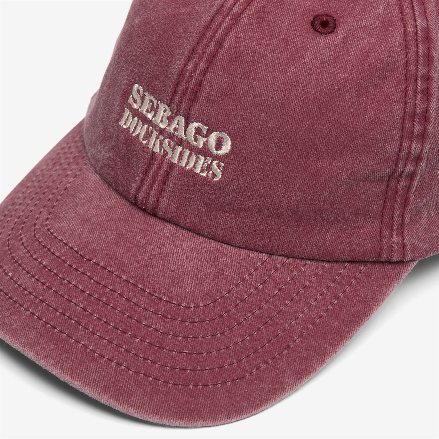 Cappellino Sebago Connor Docksides in cotone bordeuax