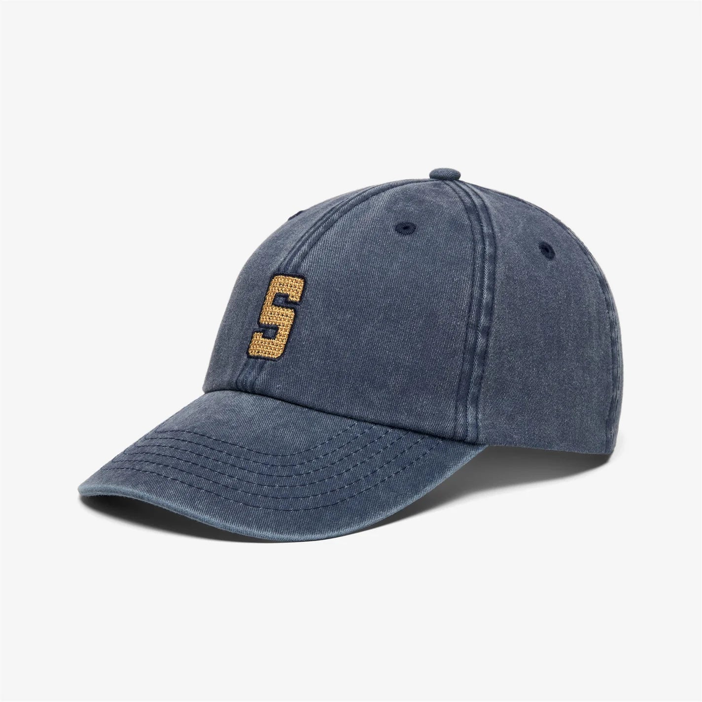 Cappellino Sebago Connor College in cotone blue jeans