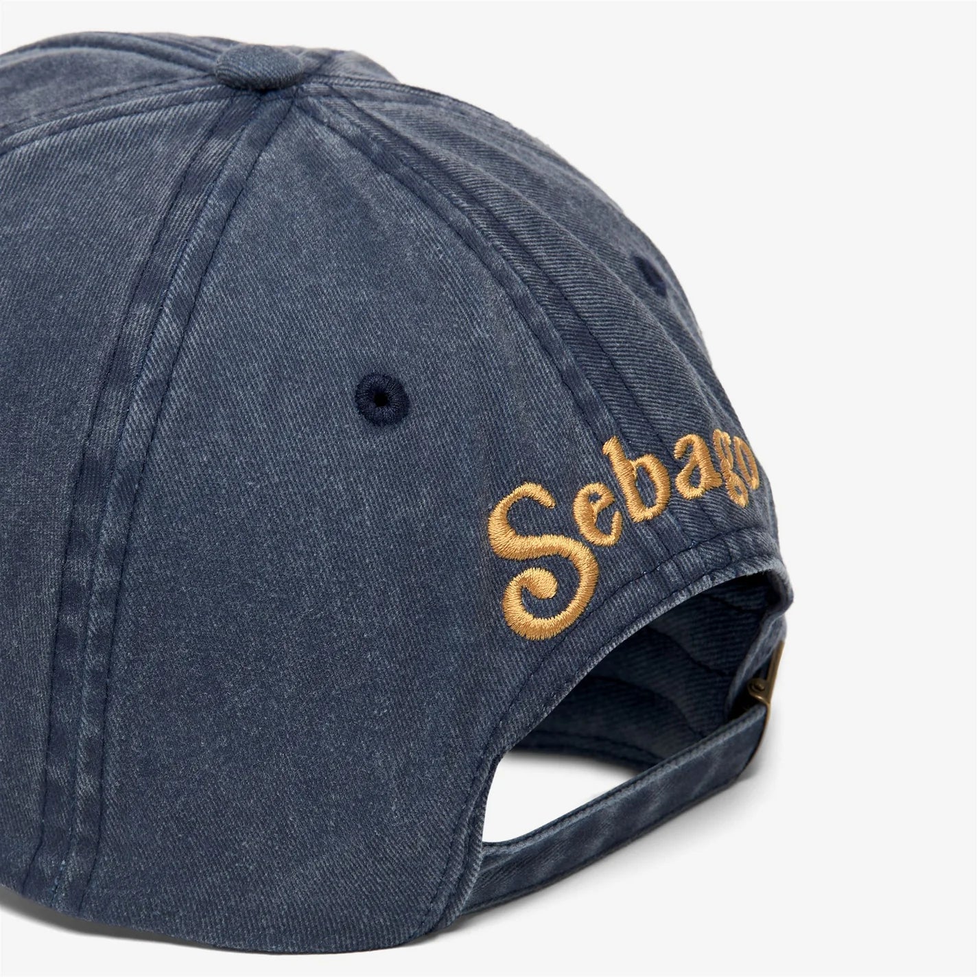 Cappellino Sebago Connor College in cotone blue jeans
