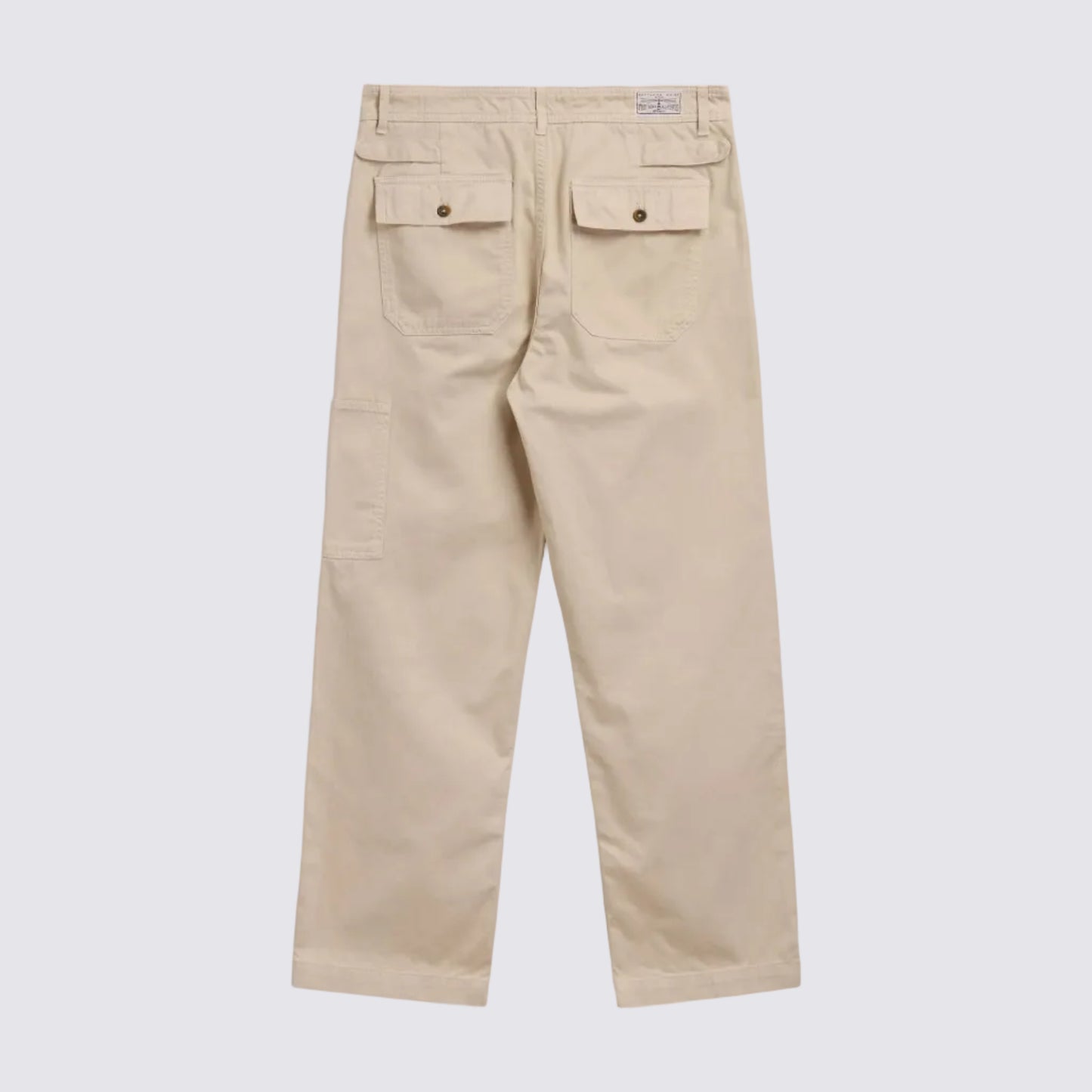 Pantalone Sebago Milton Herringbone in cotone beige