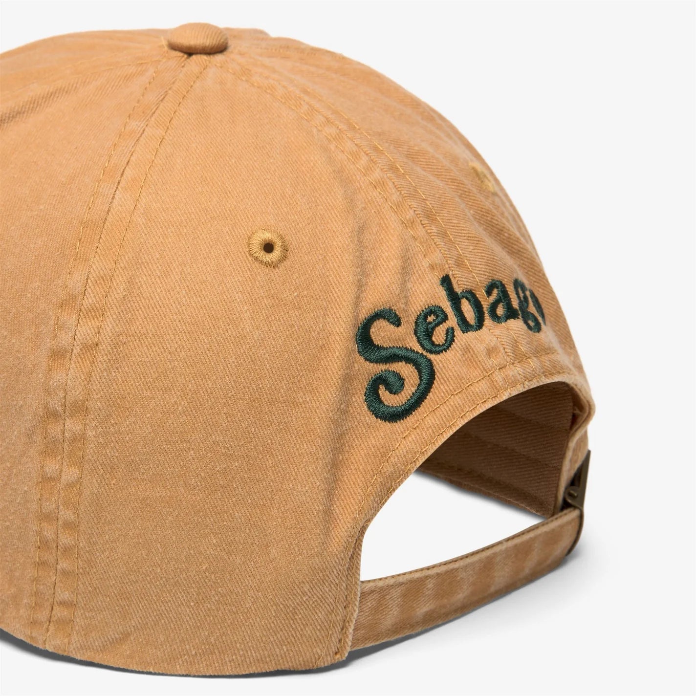 Cappellino Sebago Connor Bait in cotone giallo