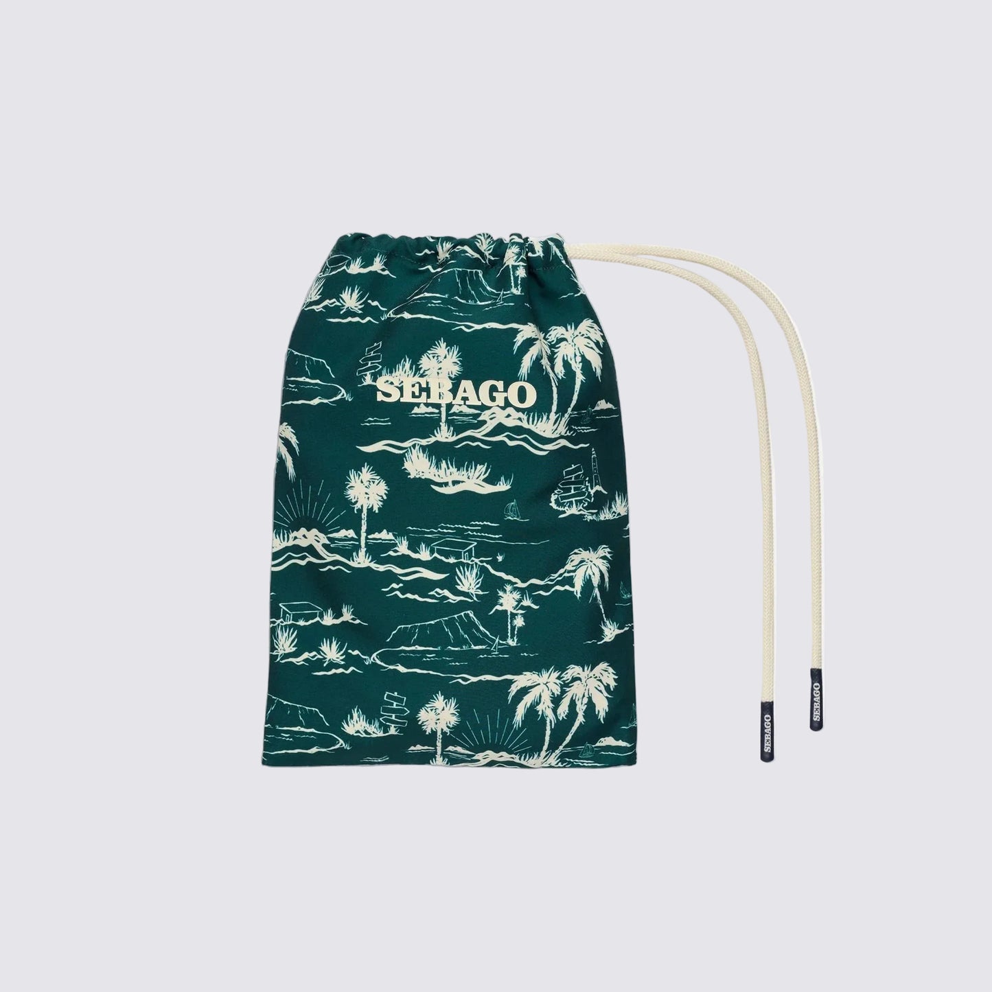 Costume da bagno Sebago Sandbeach in tessuto verde