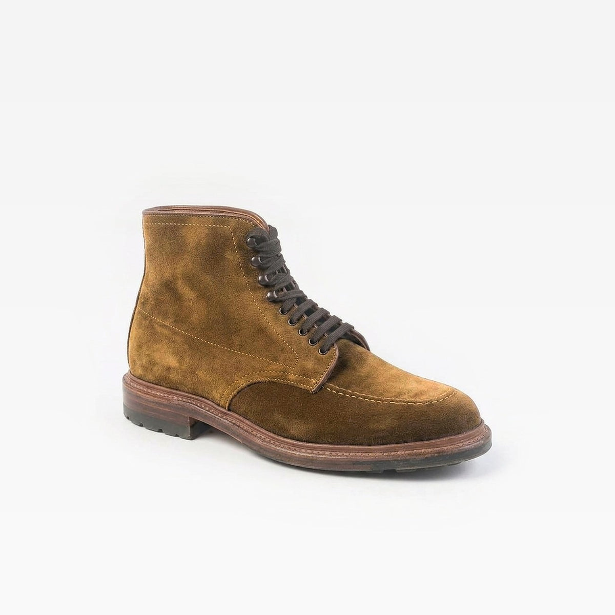 Stivale derby Alden 4011HC in camoscio beige
