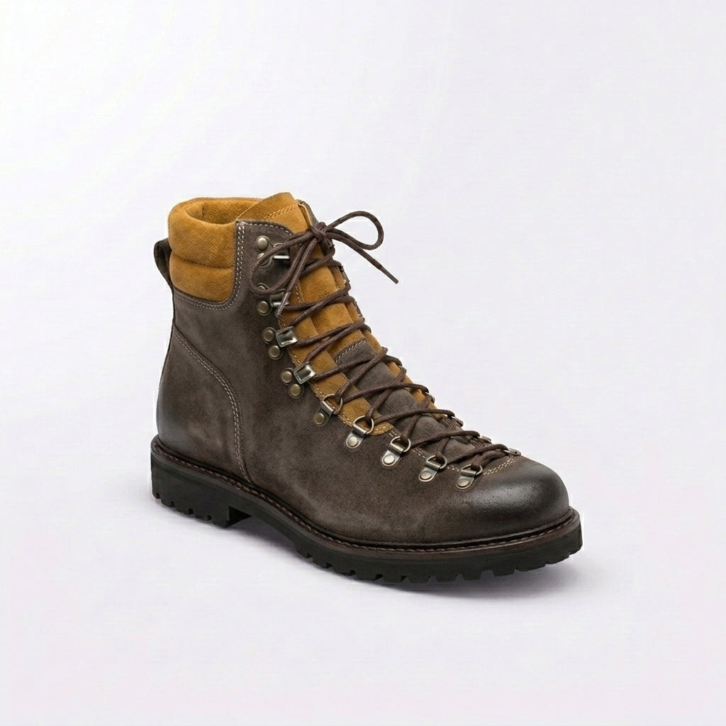 Stivale galibier Astorflex Rockflex in camoscio cerato grigio