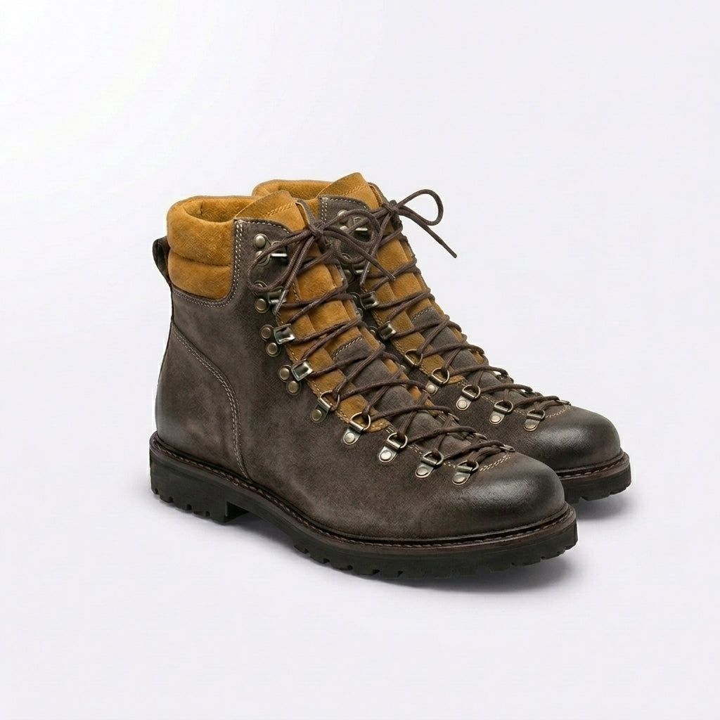 Stivale galibier Astorflex Rockflex in camoscio cerato grigio