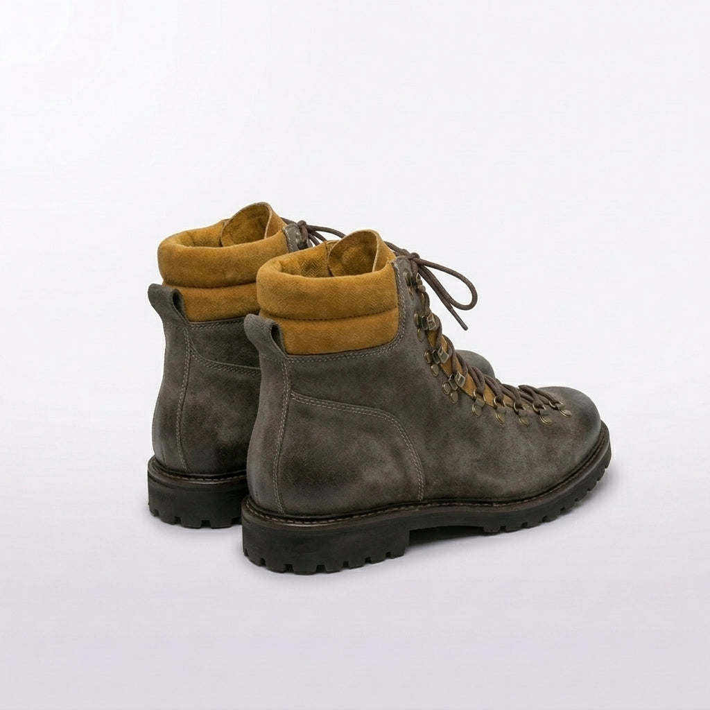 Stivale galibier Astorflex Rockflex in camoscio cerato grigio