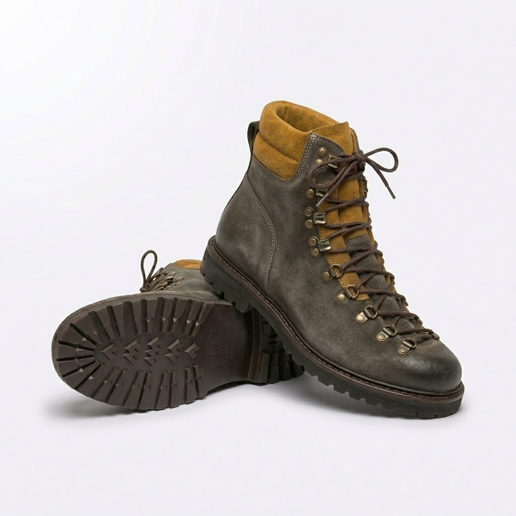 Stivale galibier Astorflex Rockflex in camoscio cerato grigio