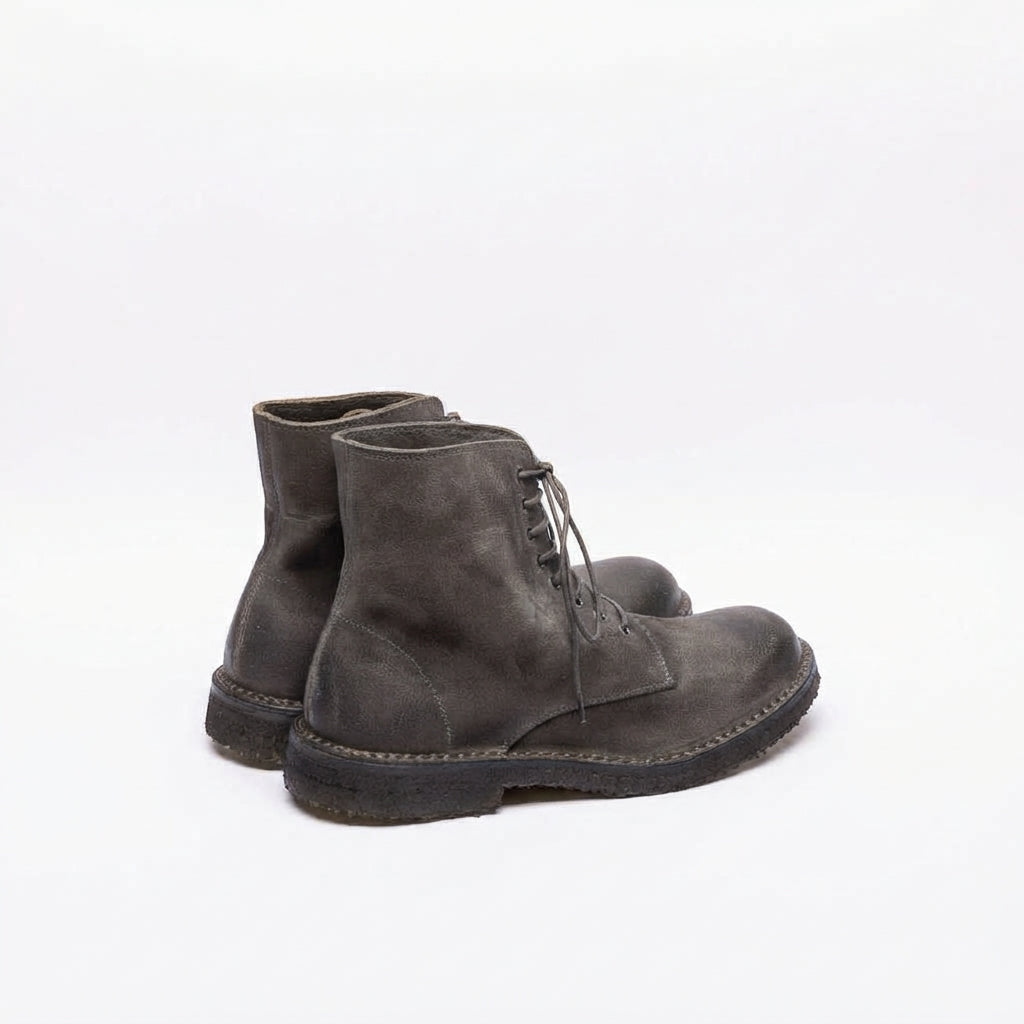 Stivale derby Astorflex Starflex Heritage in camoscio cerato grigio