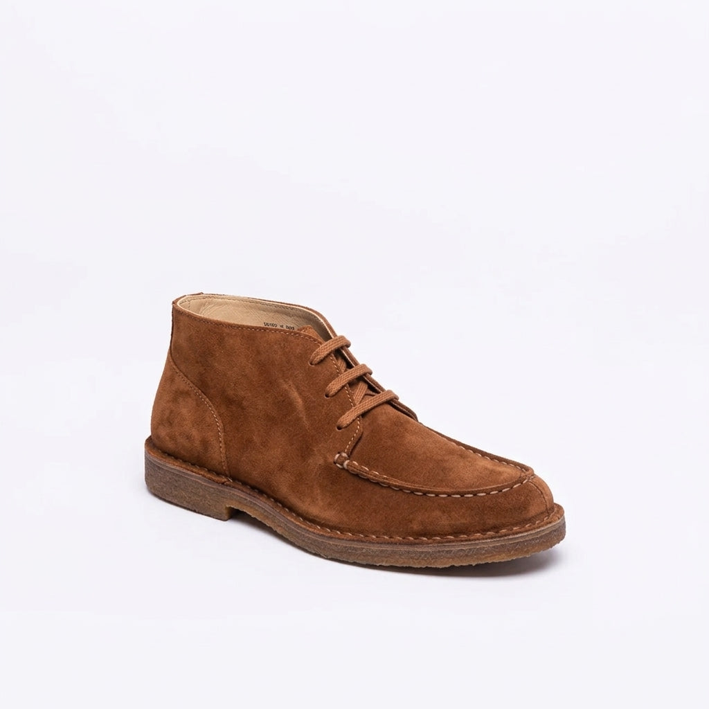 Stivale chukka Astorflex Dukeflex in camoscio marrone (Mattone)