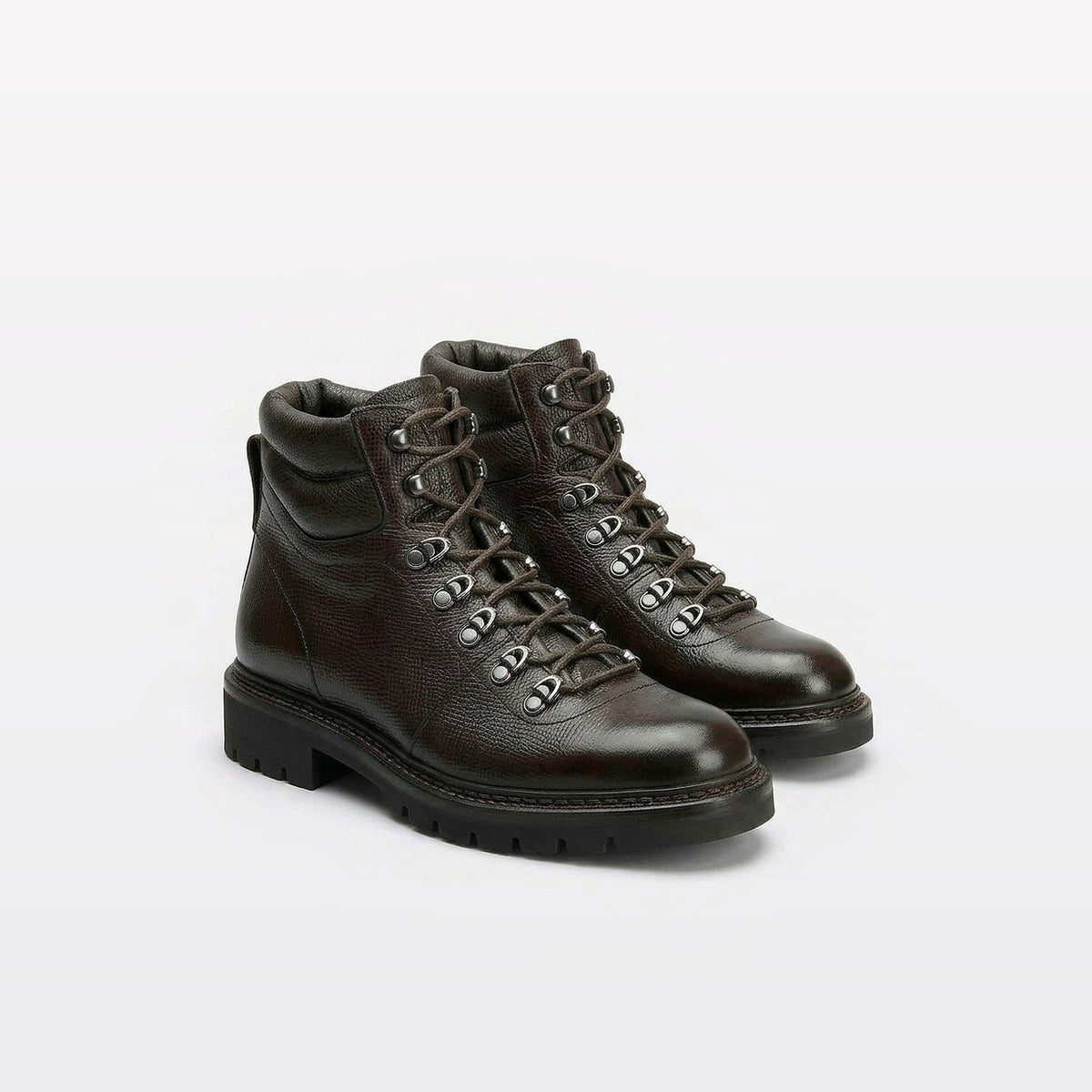 Stivale galibier Barrett 262U027 in pelle martellata marrone