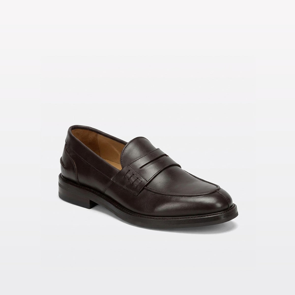 Mocassino penny Borghini GB01 in pelle marrone