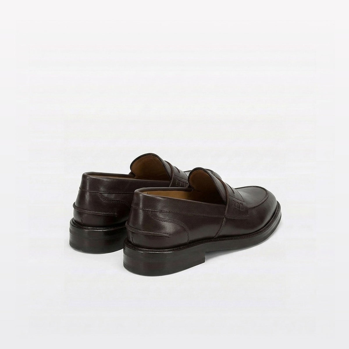 Mocassino penny Borghini GB01 in pelle marrone