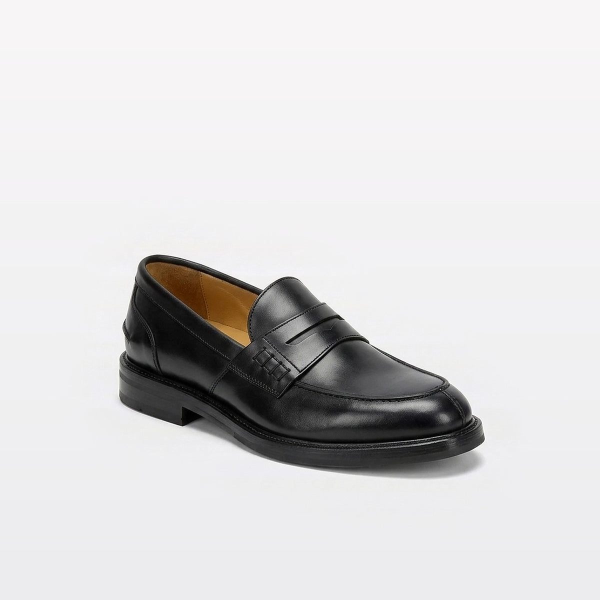 Mocassino penny Borghini GB01 in pelle nera