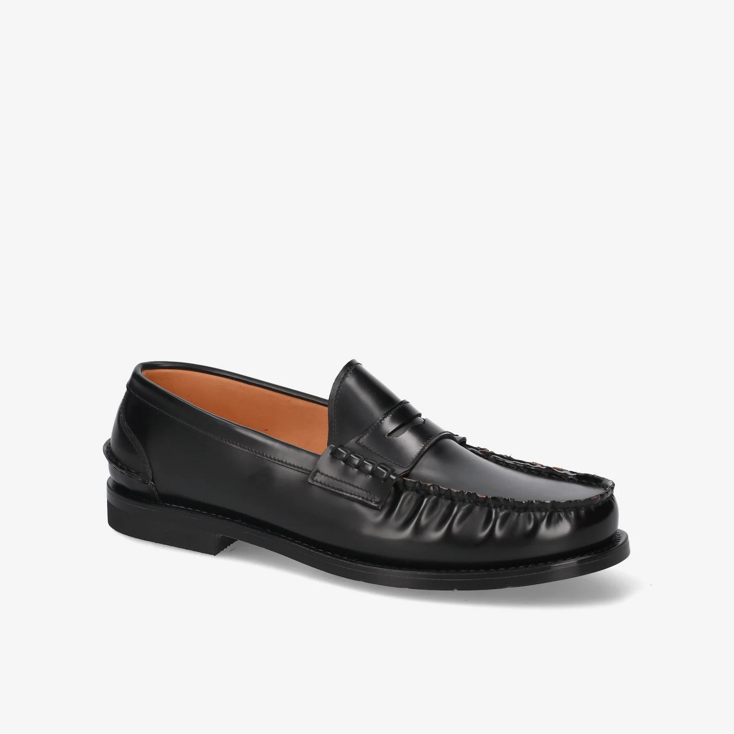 Mocassino penny Premiata 32156 in pelle spazzolata nera