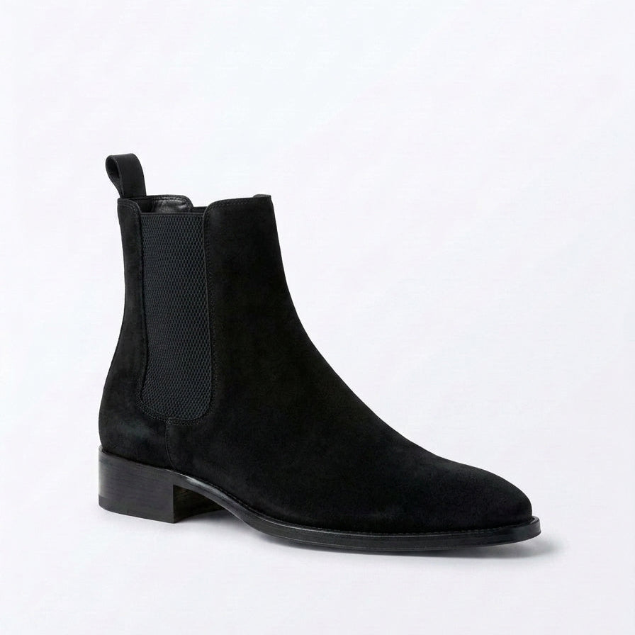 Stivale chelsea Premiata Rain in camoscio nero