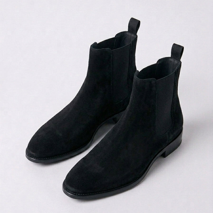 Stivale chelsea Premiata Rain in camoscio nero