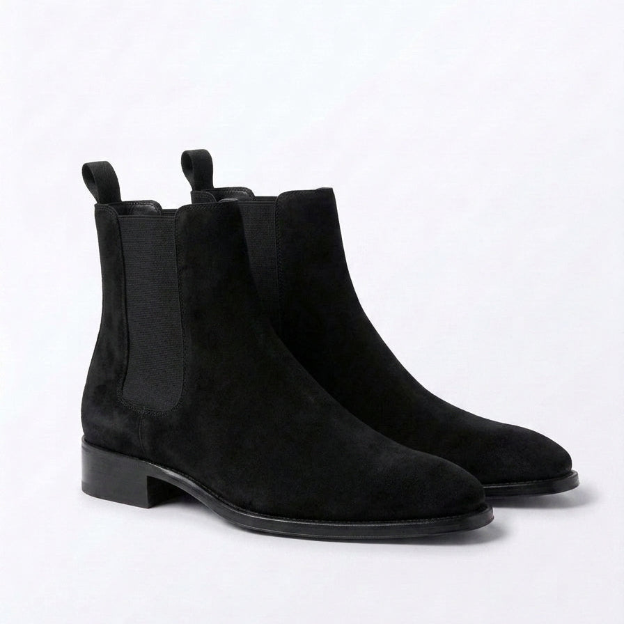 Stivale chelsea Premiata Rain in camoscio nero