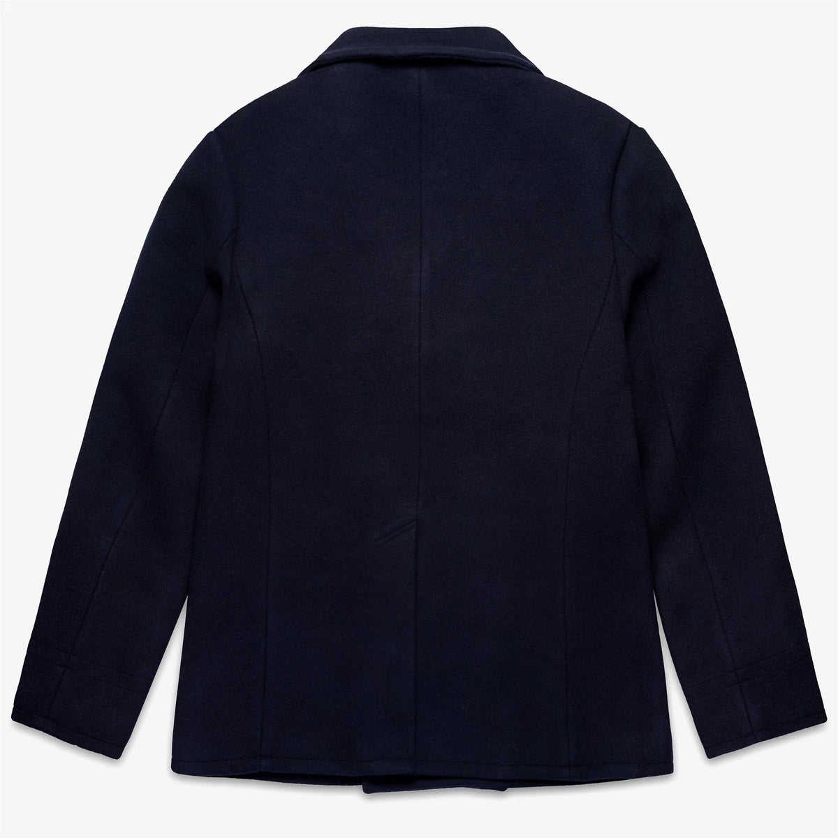 Caban doppiopetto Sebago Reefers Bonded Wool in misto lana blu