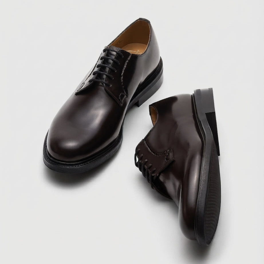 Stringata oxford Church's Shannon 2.0 in pelle spazzolata marrone