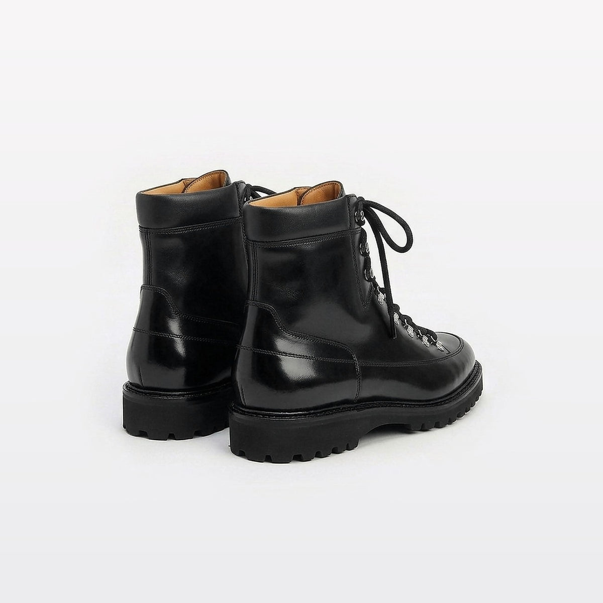 Stivale derby John Lobb Sommet in pelle nera