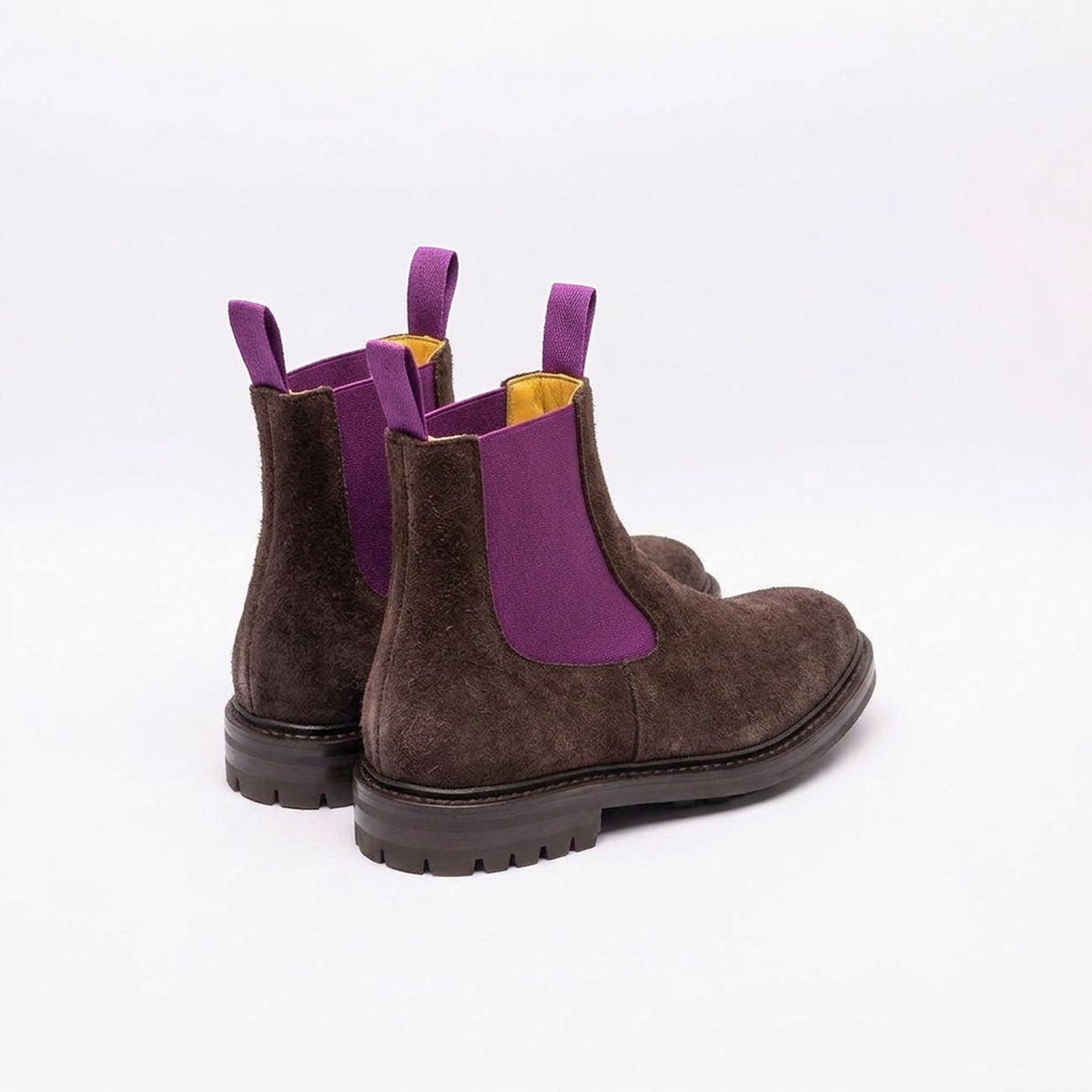 Stivale chelsea Tricker's Stephen in camoscio marrone