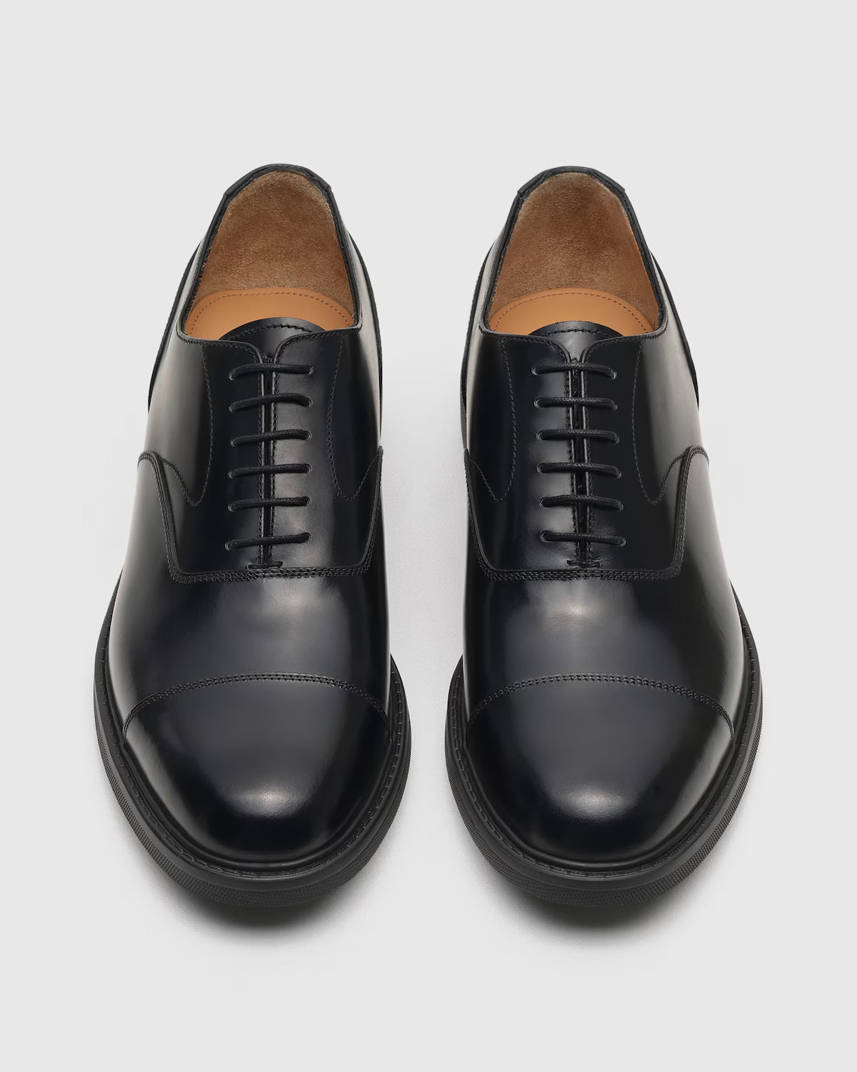 Stringata oxford Church's Walker 01 in pelle nera