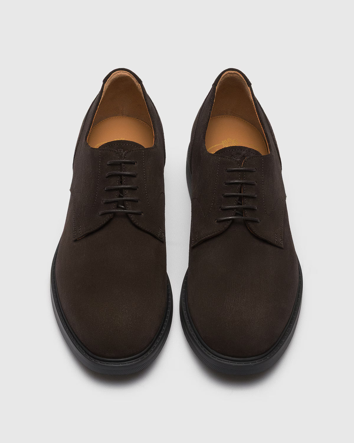 Stringata oxford Church's Walker 02 in camoscio marrone