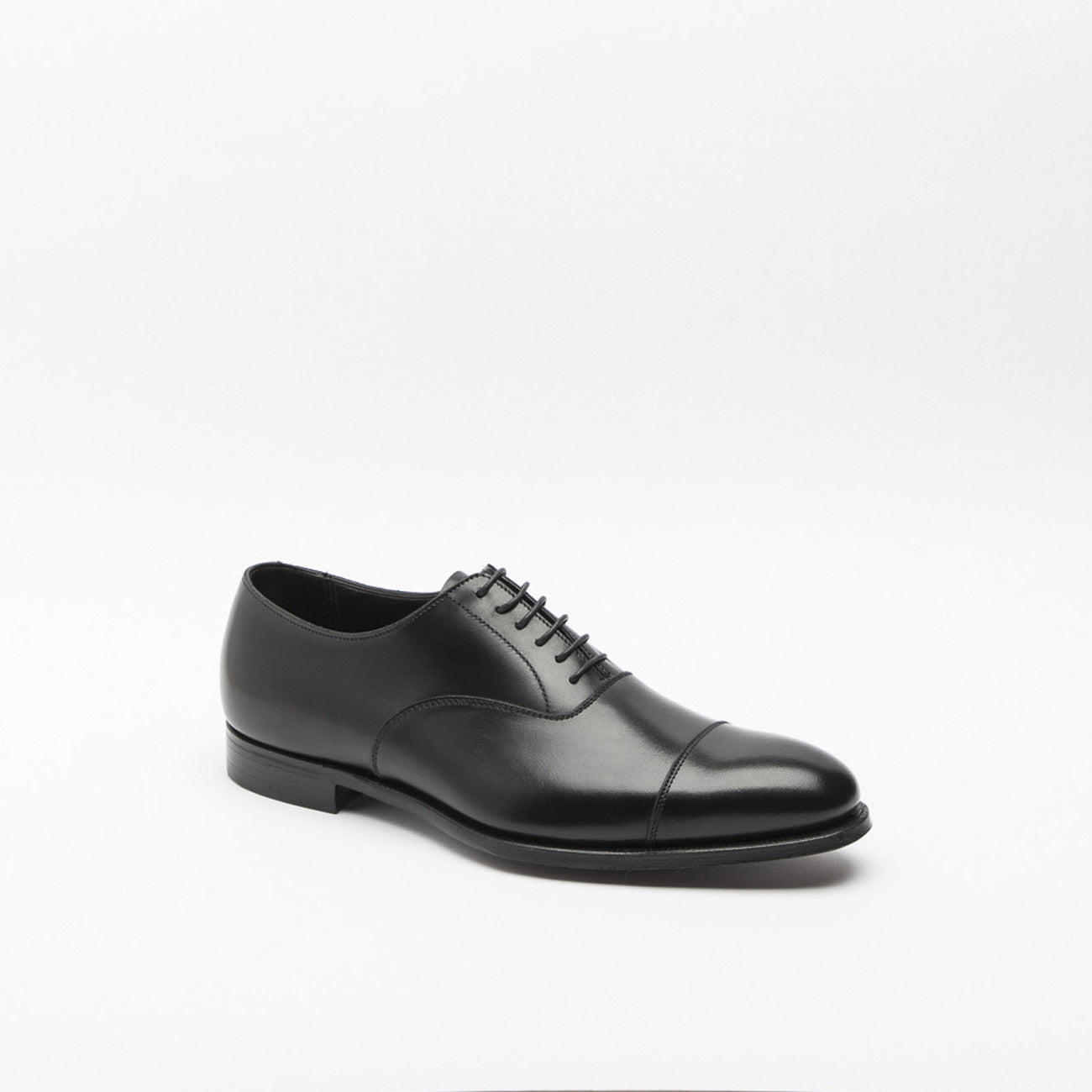Scarpa stringata Crockett & Jones Lonsdale in pelle nera