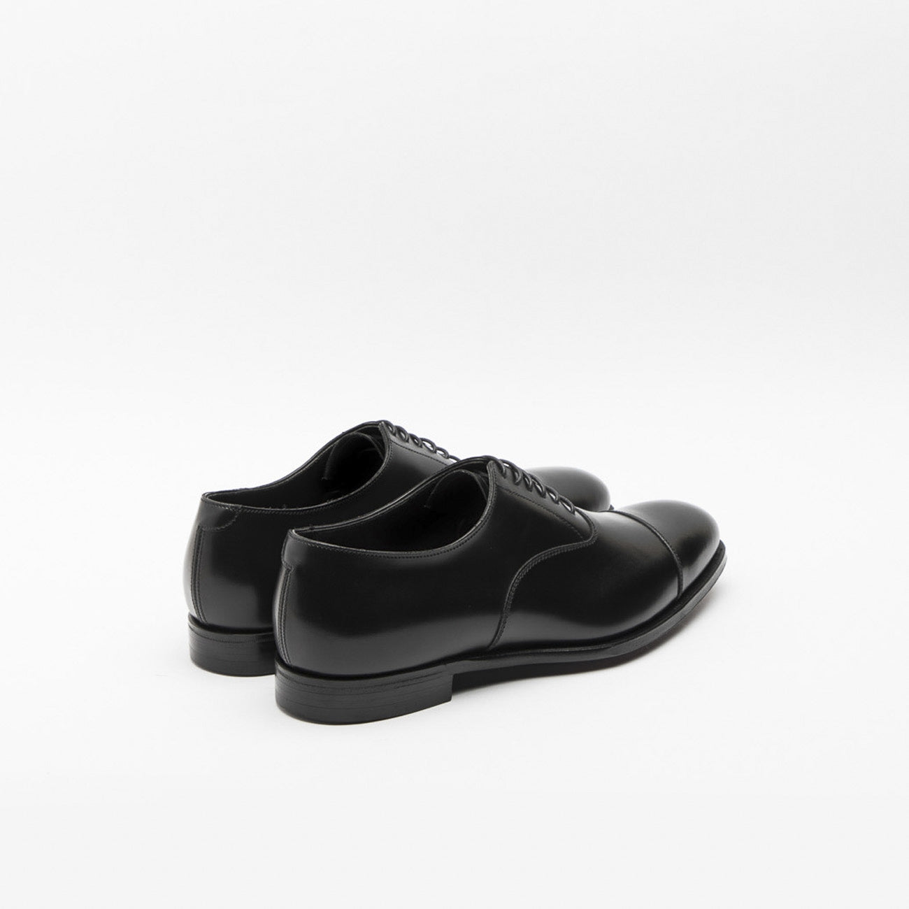 Scarpa stringata Crockett & Jones Lonsdale in pelle nera