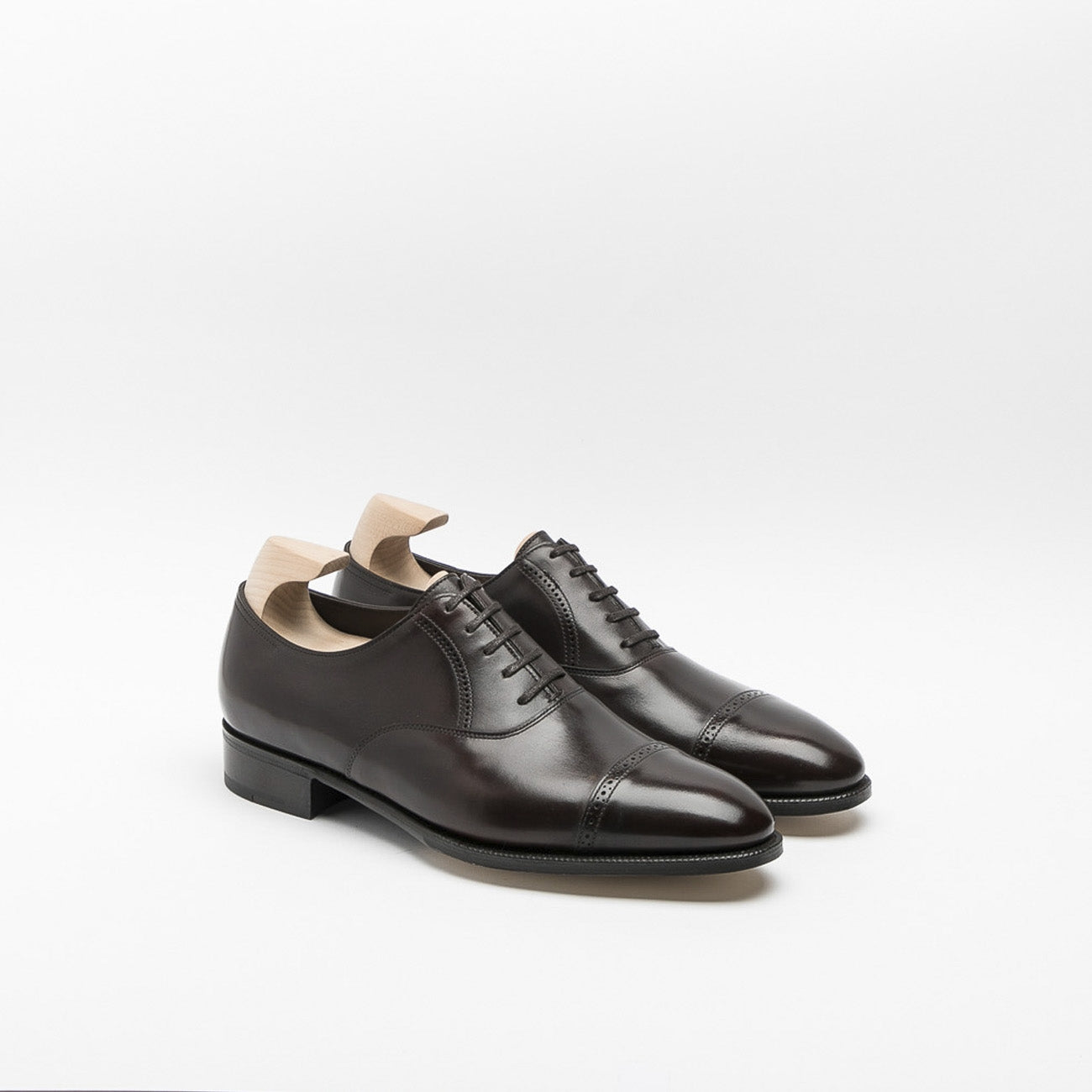 John Lobb Philip II oxford lace-up in brown leather