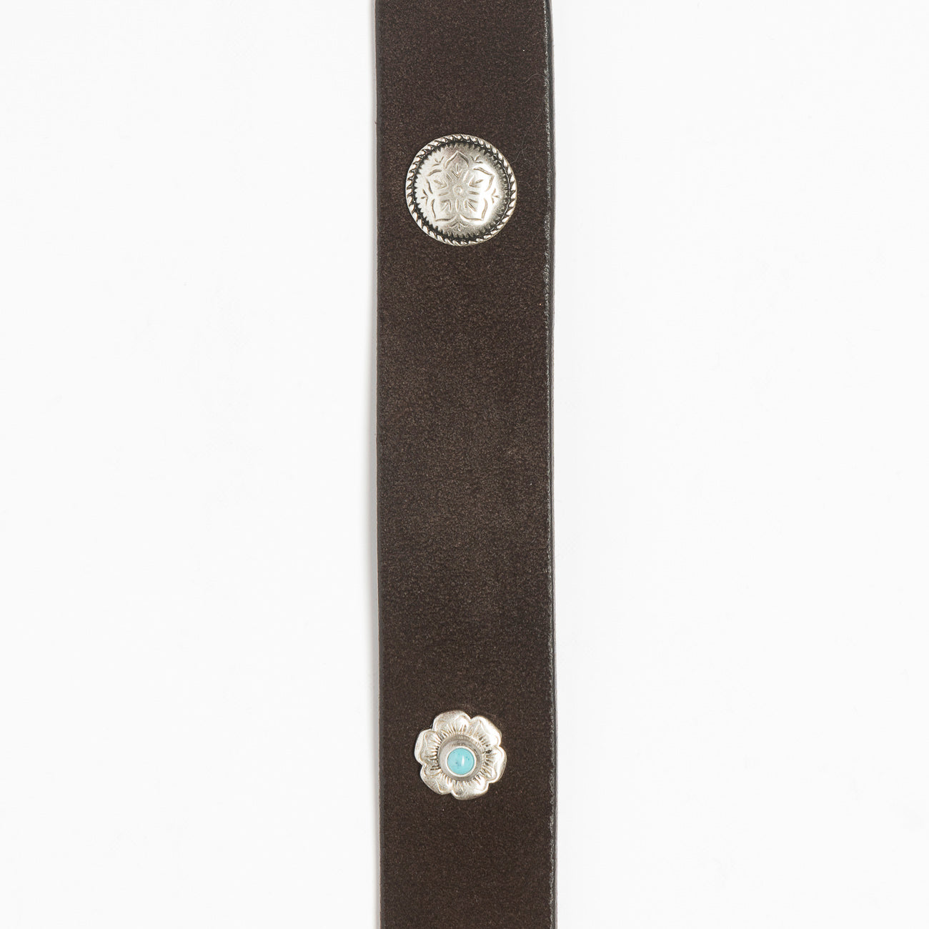 Cintura con puntale Andrea D'Amico ACU2954 in camoscio marrone (Taglia 110)