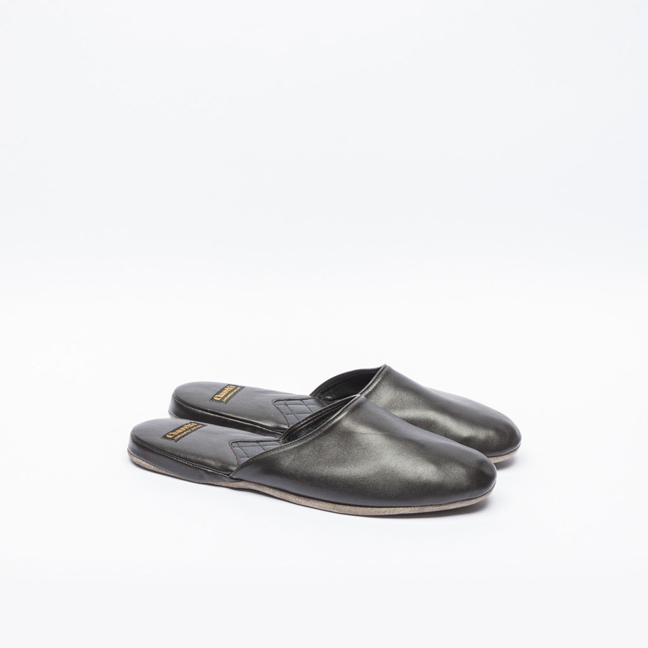 Church's mens leather store slippers