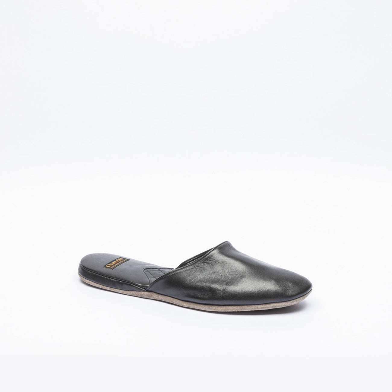 Church's Air Travel 03 slipper in black leather – Borghini