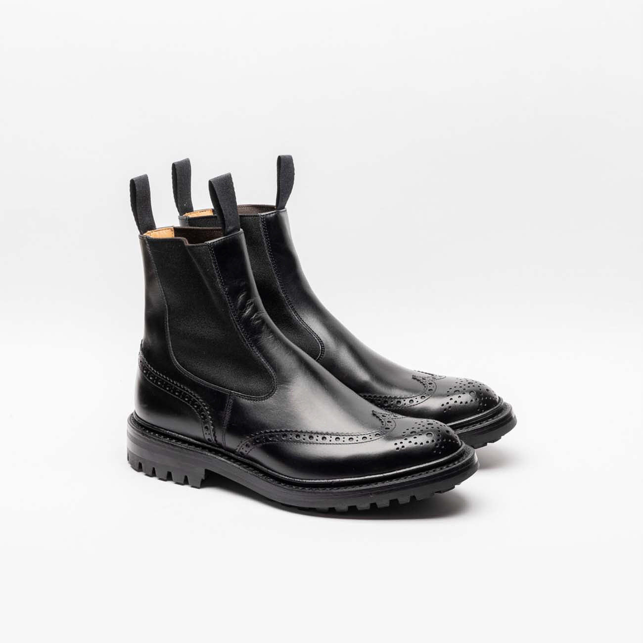 Tricker's henry 2025 brogue chelsea boots