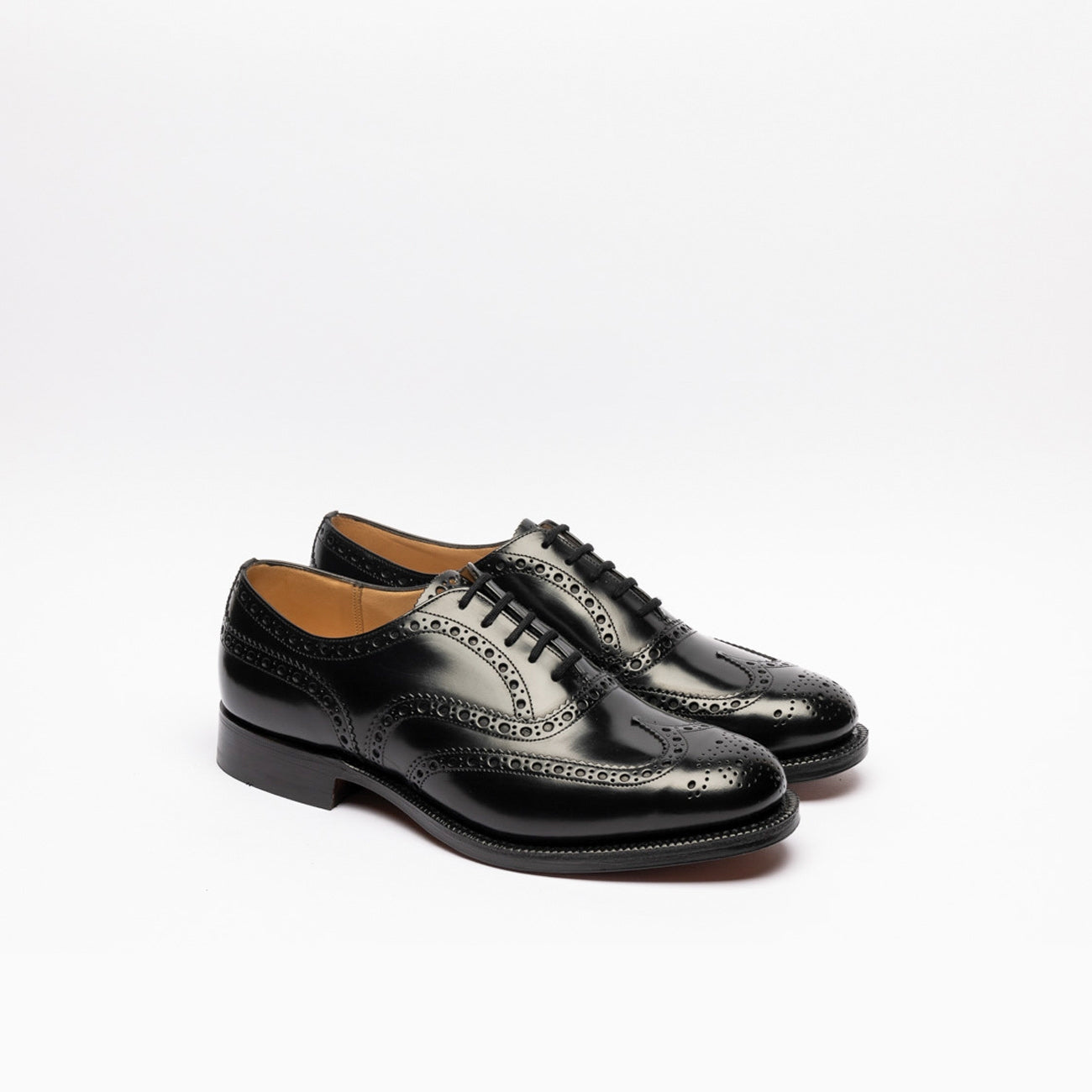 Church's Burwood 81 oxford lace-up in black brushed leather