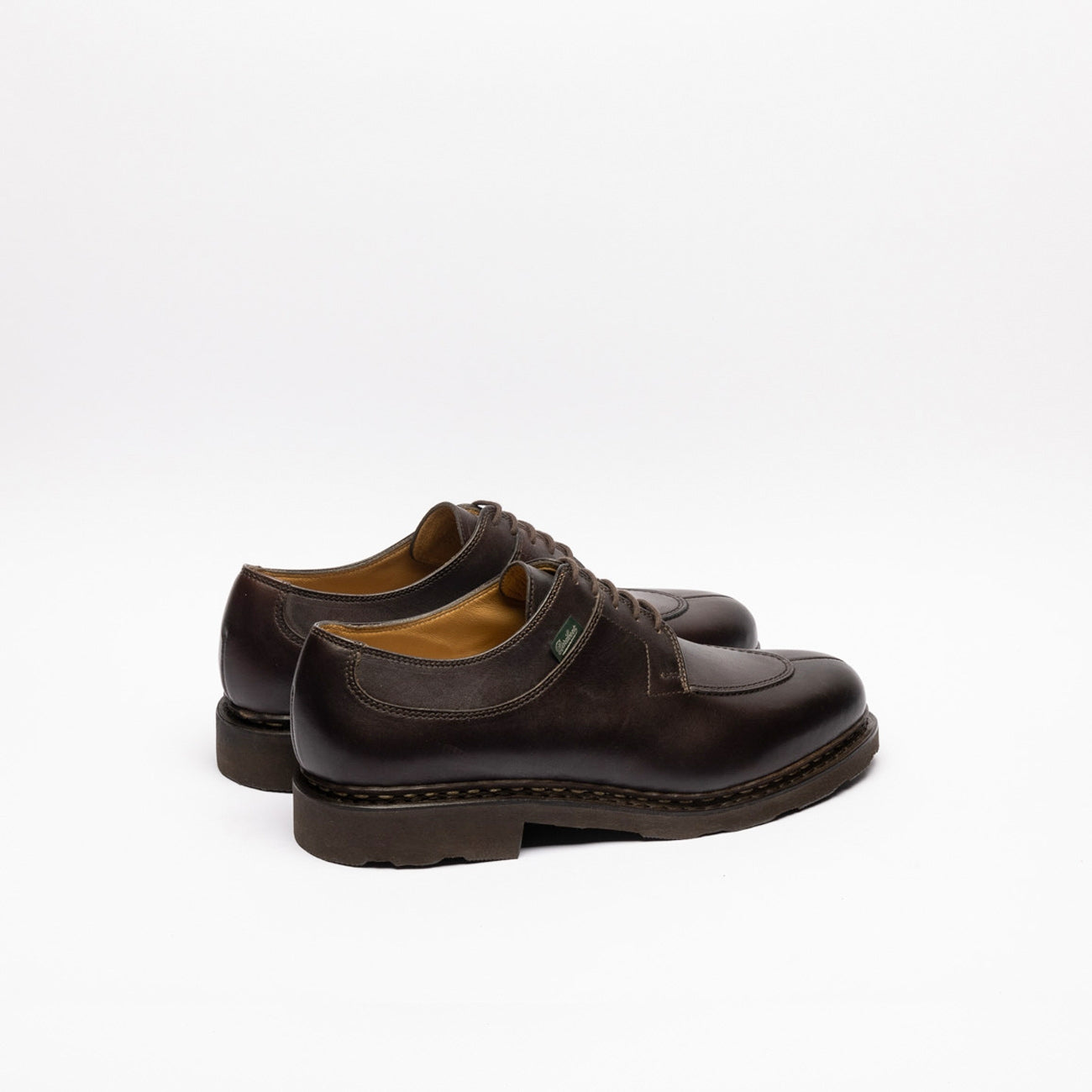 Paraboot Avignon Griff II derby lace-up in brown leather