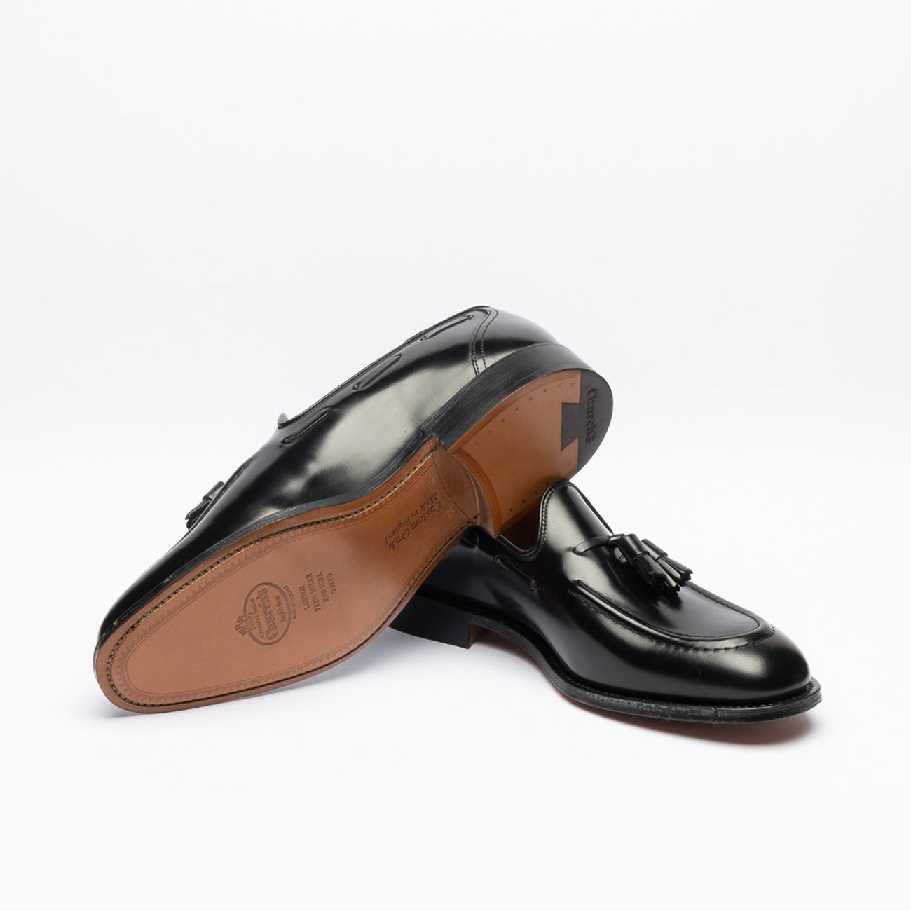 Church's Kingsley 2 tassel loafer in black leather