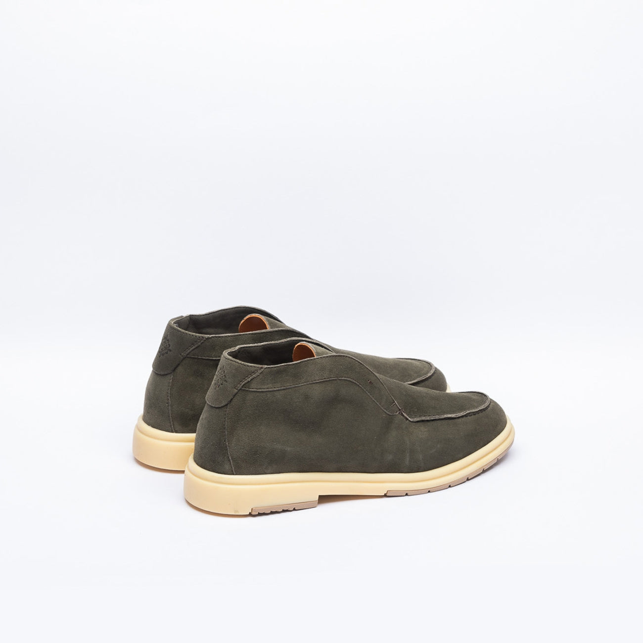 Polacco slip-on A. Ventura Zenith 90 in camoscio verde