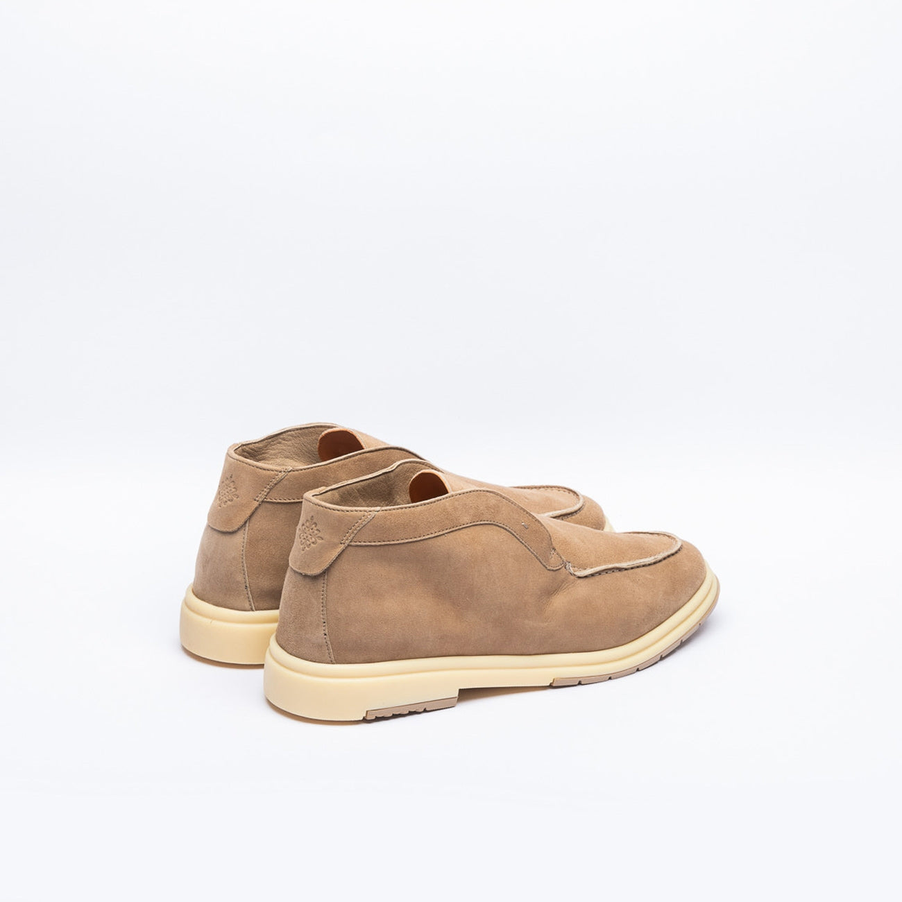 Polacco slip-on A. Ventura Zenith 90 in camoscio beige